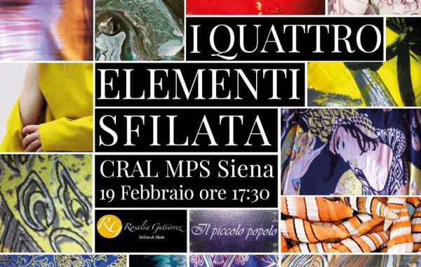 I Quattro Elementi – Sfilata