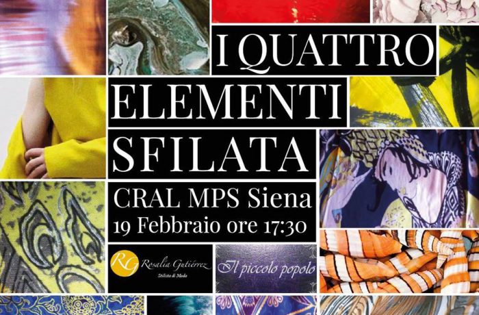I Quattro Elementi – Sfilata